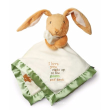 CHStoy custom Newborn Plush Soft Baby Cartoon Animal Toy Gift Baby Comforter Blanket Sleeping Appease Stuffed Dolls